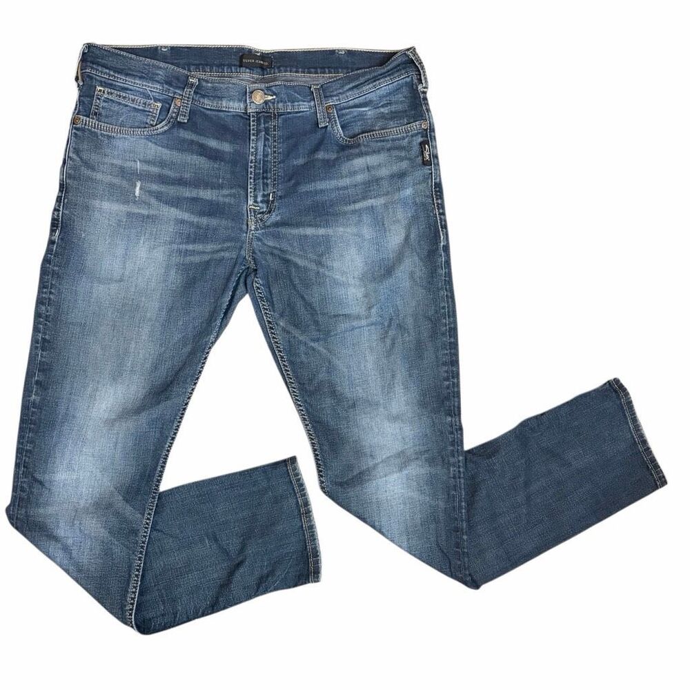 Mens Silver Taavi Jeans - W38 L34